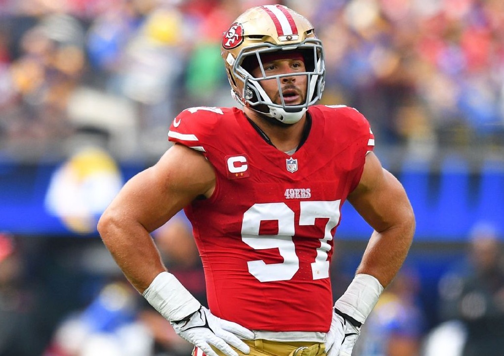 NFL fines 49ers' Nick Bosa